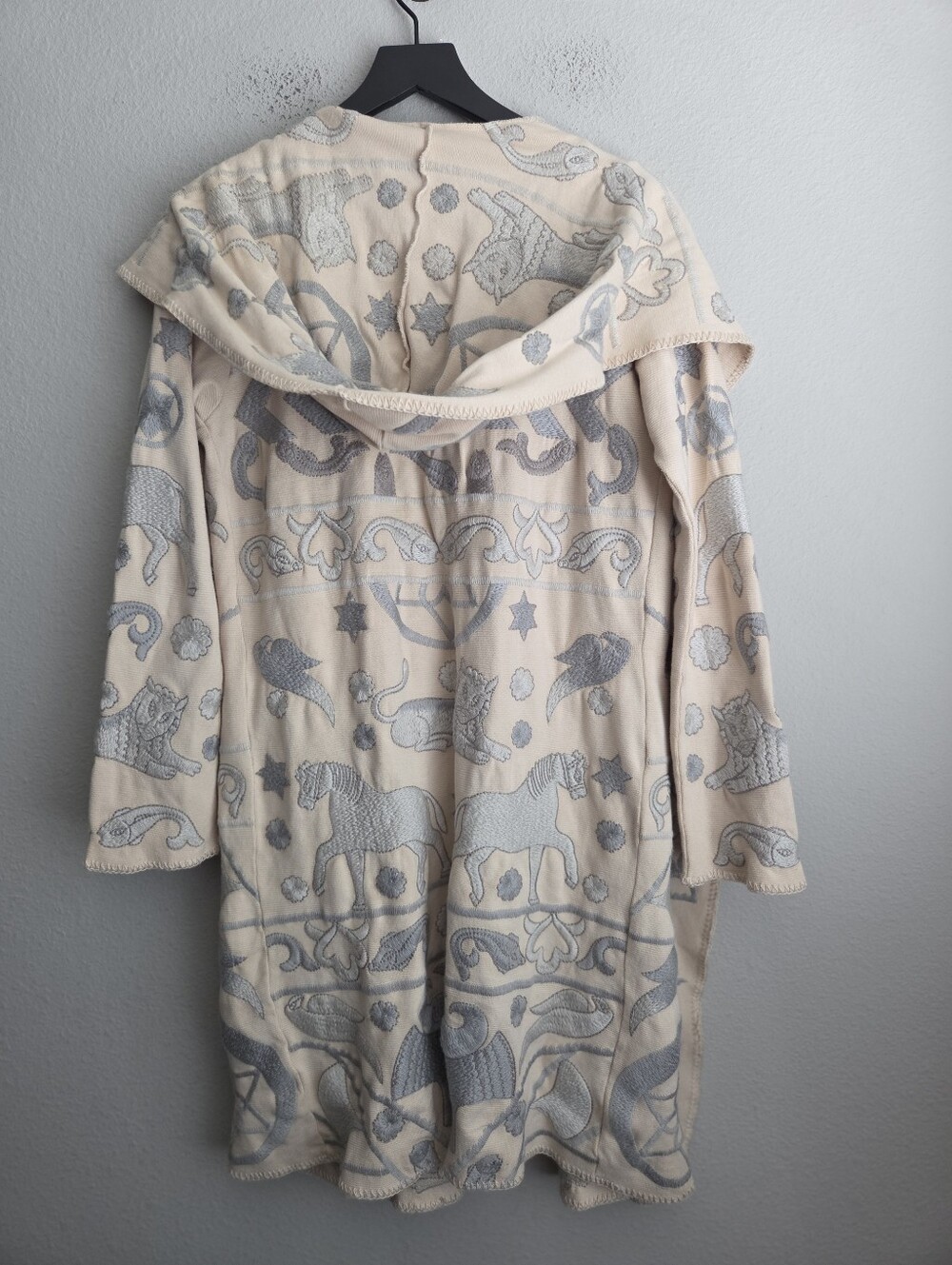 Johnny Was Biya Filone Hooded Duster size S NWT - Picture 7 of 8